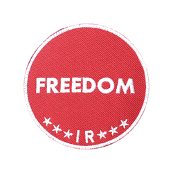 Nášivka - FREEDOM, červená