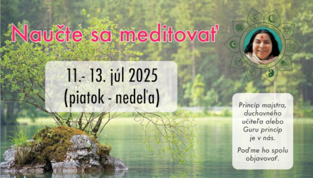 Meditačný sebapoznávací víkend - Slovensko