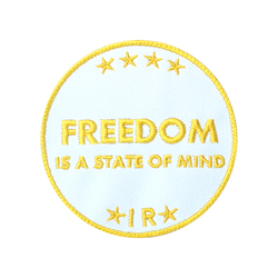 Nášivka - FREEDOM, žlutá