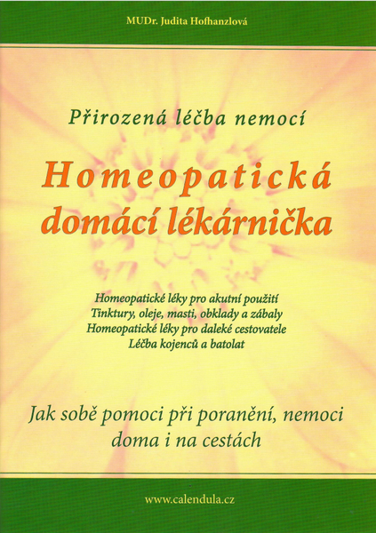 Homeopatická domácí lékárnička (brožura)