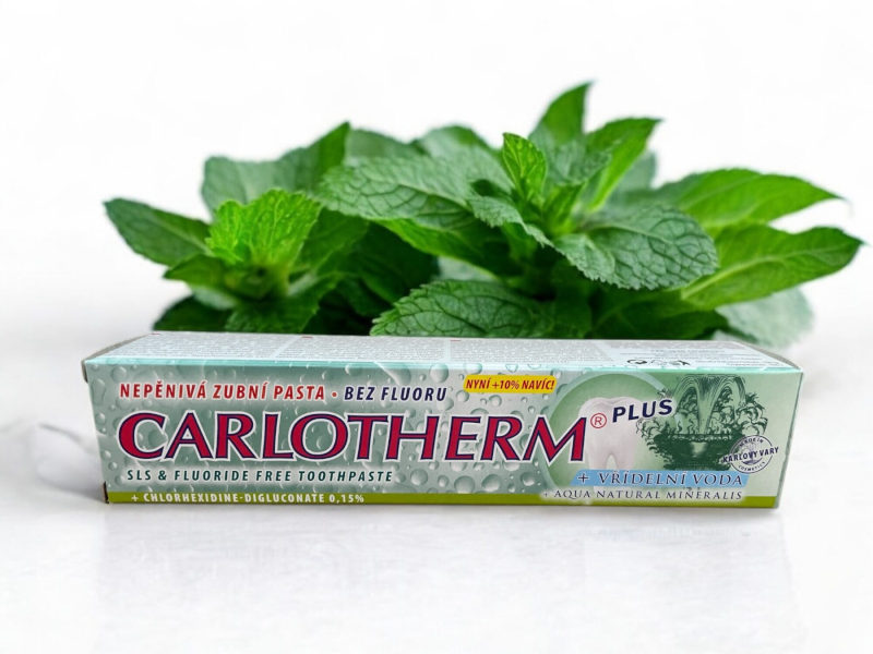 CARLOTHERM Plus (zubní pasta nepěnivá, bez fluoru)
