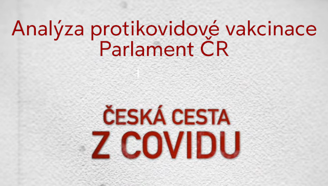 PARLAMENT ČR: Analýza protikovidové vakcinace